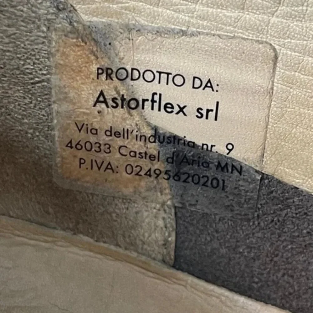 Astorflex Wakeflex Brown Leather Casual Loafers Slip On Men's 42 EU/9 US Fit 11‎